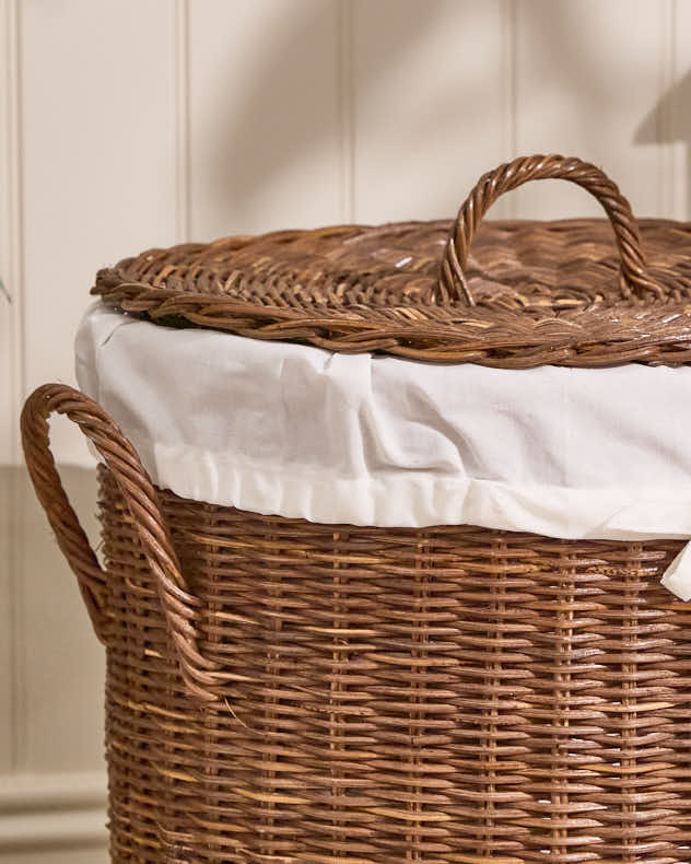 Aden Rattan Laundry Basket - Image 4