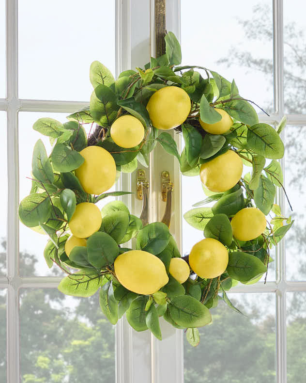 Agrumi Lemon Wreath 50cm - Image 3