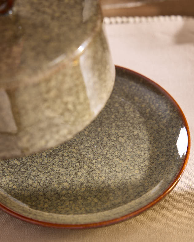 Alabaster Circular Butter Dish - Image 3