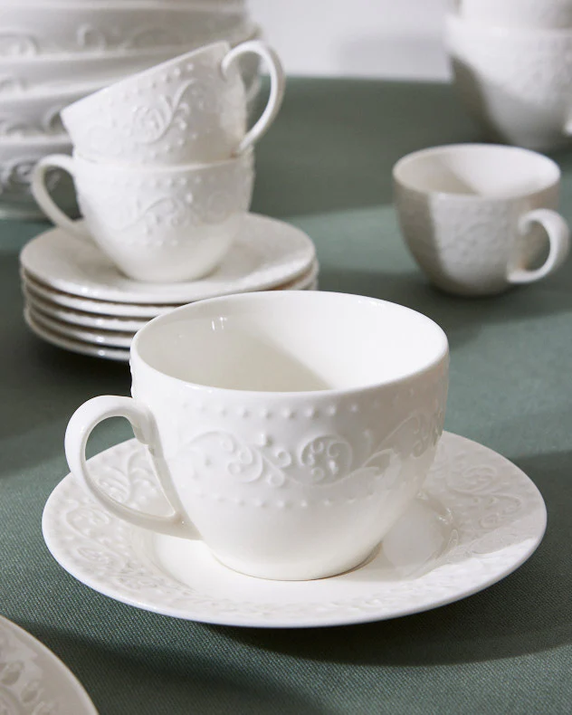Alskar China Tea Cup & Saucer - Image 3