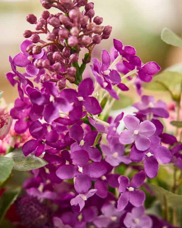 Artificial Blooms in Jug Vase - Image 2