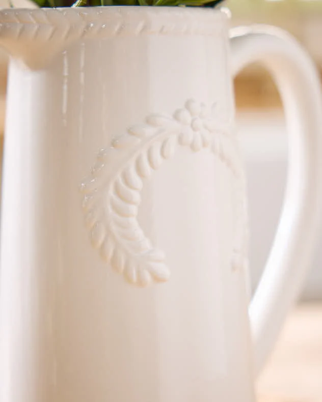 Artificial Blooms in Jug Vase - Image 4