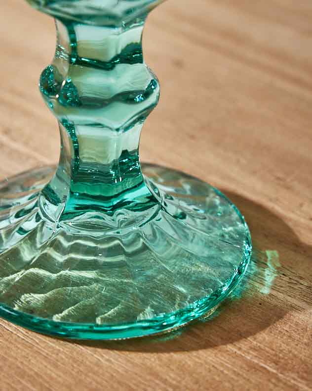 Aurielle Turquoise Wine Goblet - Image 5