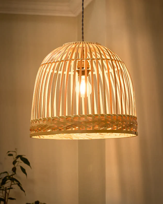 Bamboo Dome Easy Fit Ceiling Shade - Image 3