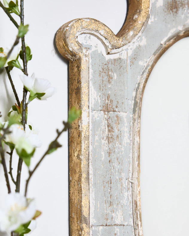 Barfleur Vintage Wood Wall Mirror 75cm x 51cm - Image 4