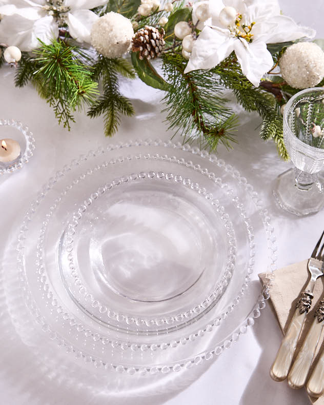 Bella Perle Glass Charger Plate - Image 3
