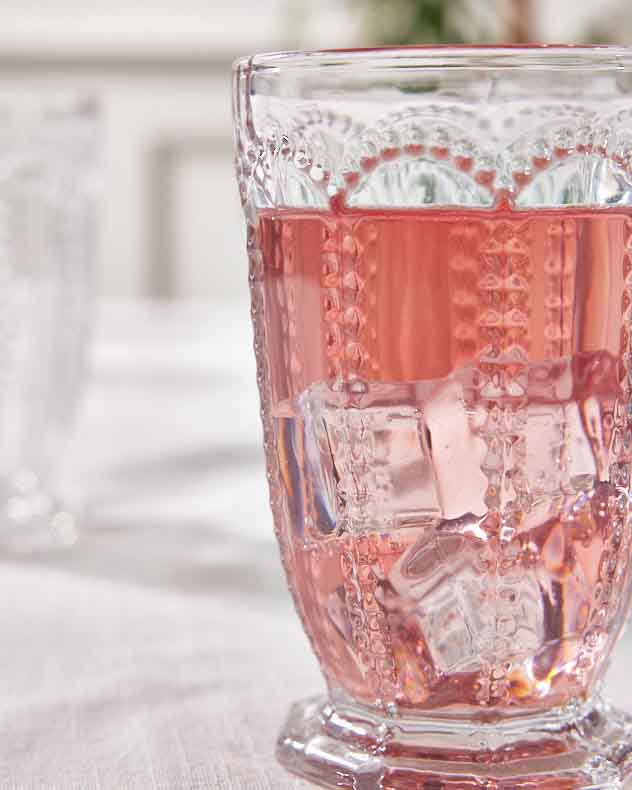 Bella Perle Clear Tall Tumbler - Image 4