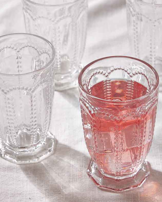 Bella Perle Clear Tall Tumbler - Image 5