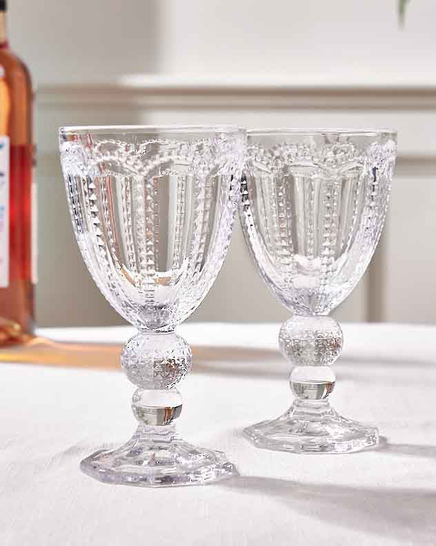 Bella Perle Clear Wine Goblet - Image 3