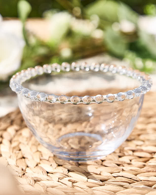 Bella Perle Beaded Glass Bowl - Image 3