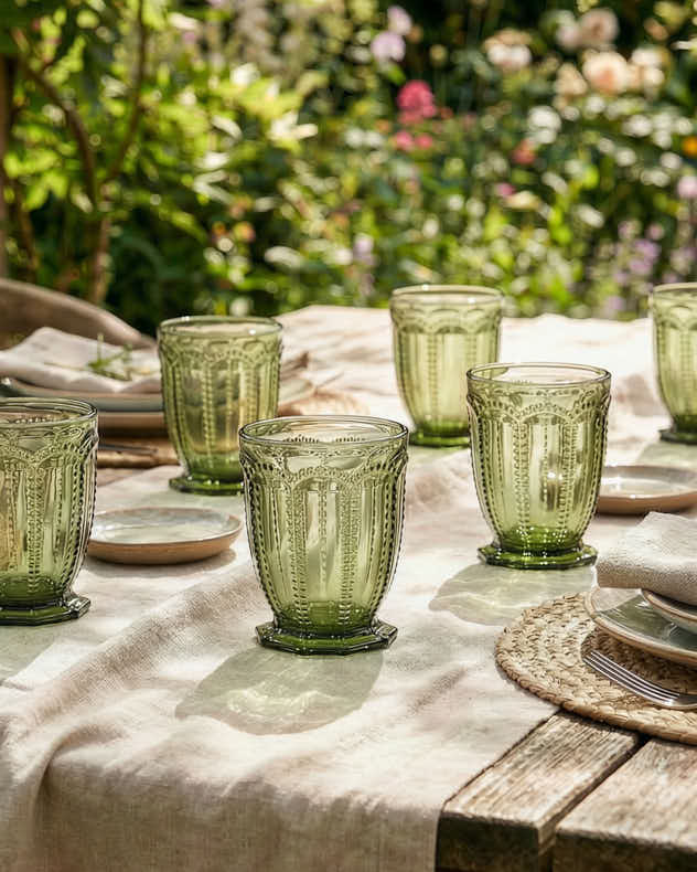 Bella Perle Green Tumbler