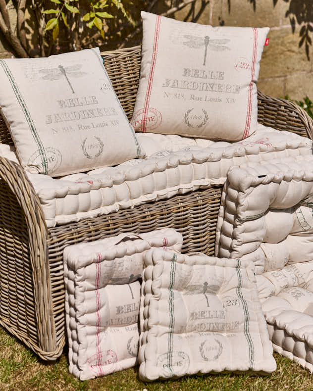 Belle Jardinere Garden Cushion Collection