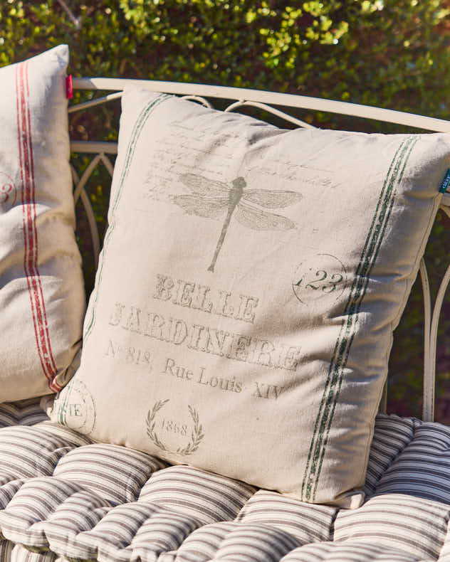 Belle Jardinere Green Garden Cushion