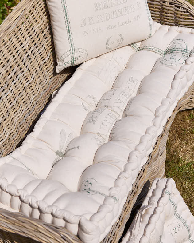 Belle Jardinere Green Garden Cushions - Image 2