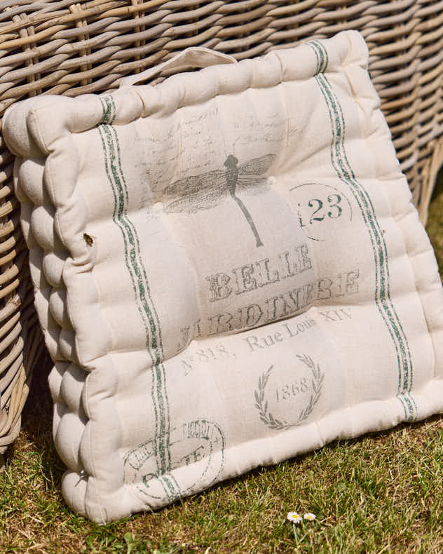 Belle Jardinere Green Garden Cushions - Image 3