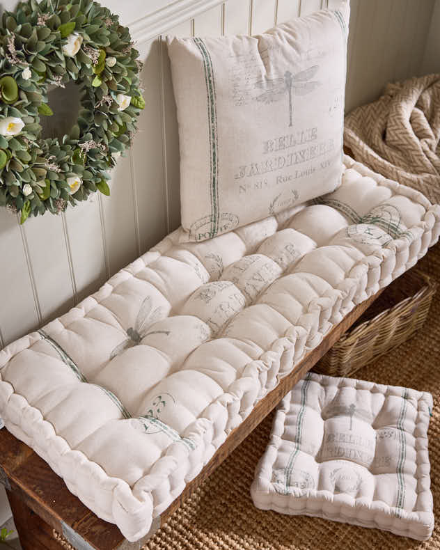 Belle Jardinere Green Indoor Cushions - Image 2