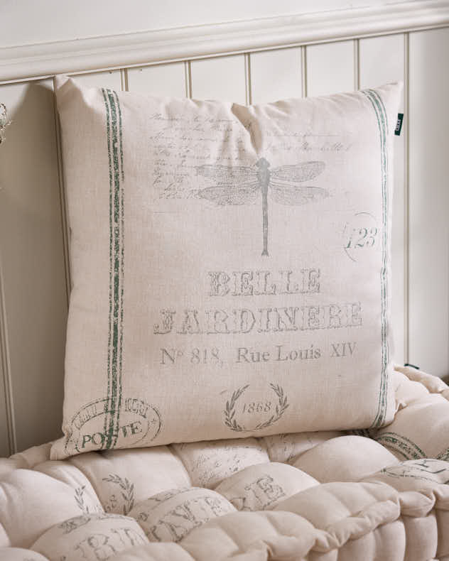 Belle Jardinere Green Indoor Cushions - Image 3