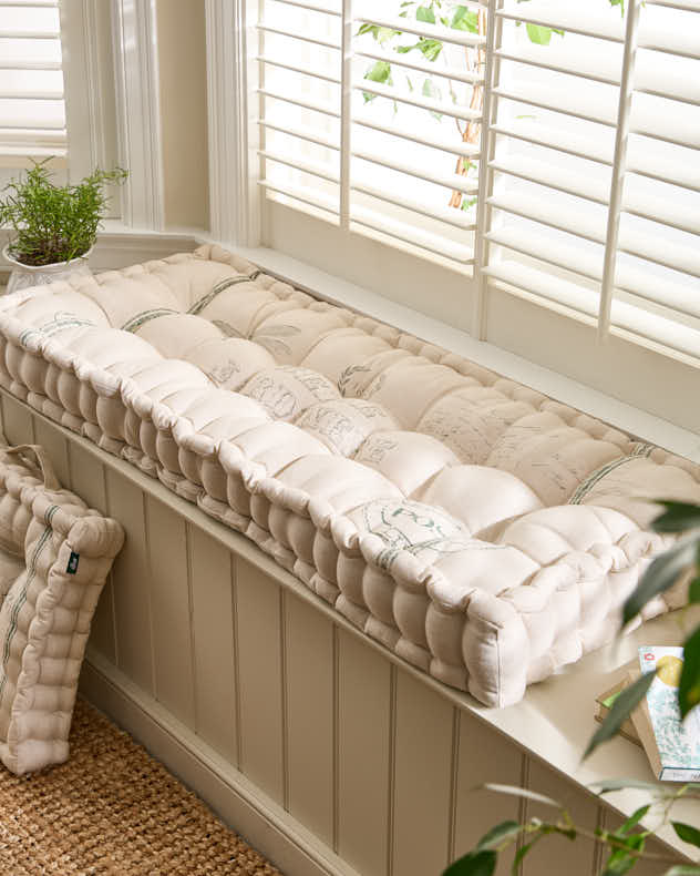 Belle Jardinere Green Indoor Cushions - Image 4