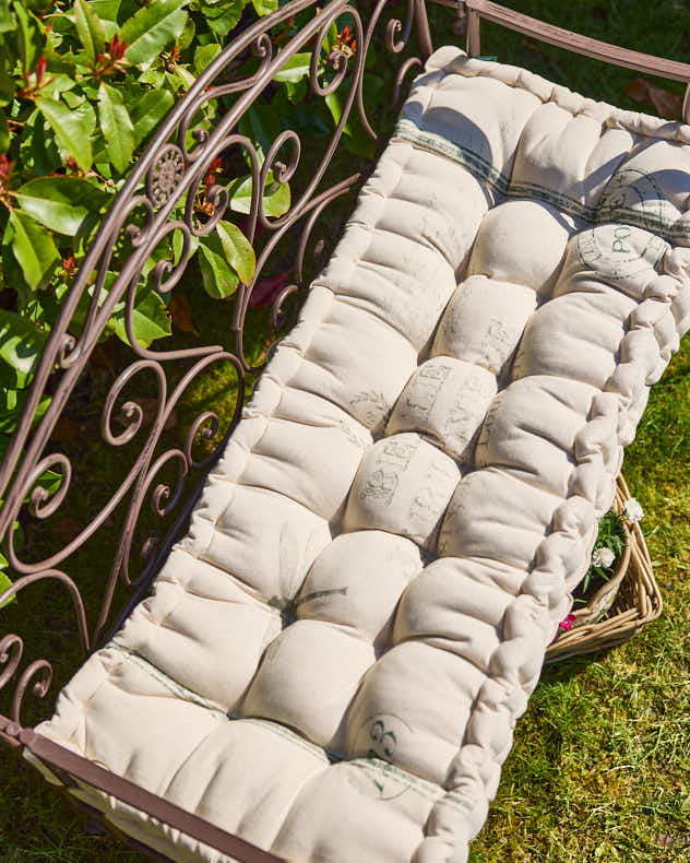 Belle Jardinere Green Outdoor Bench Cushion - Image 2