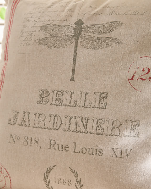 Belle Jardinere Red Scatter Cushion - Image 2
