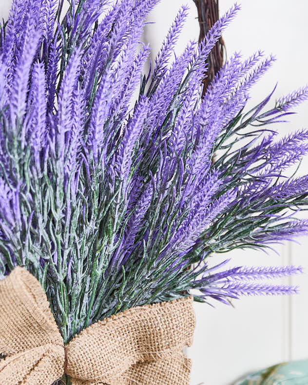 Bellegarde Lavender Floral Basket - Image 4