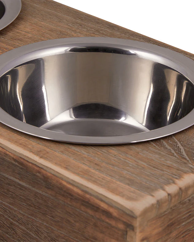 Bergen Wooden Pet Feeding Station - Image 3
