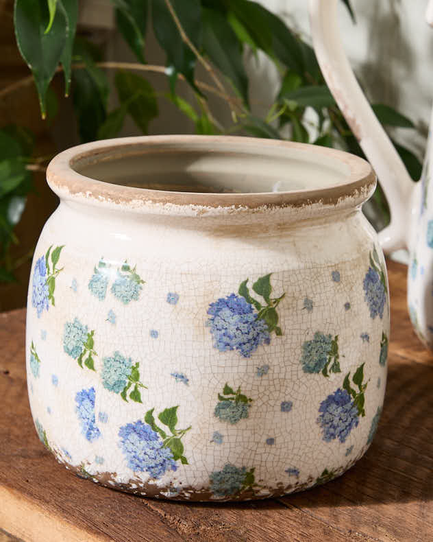 Blue Hydrangea Planter Collection - Image 5