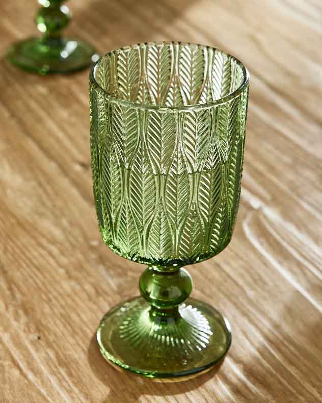 Botanic Green Goblet - Image 2