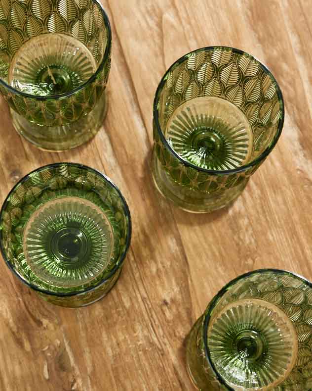 Botanic Green Goblet - Image 4