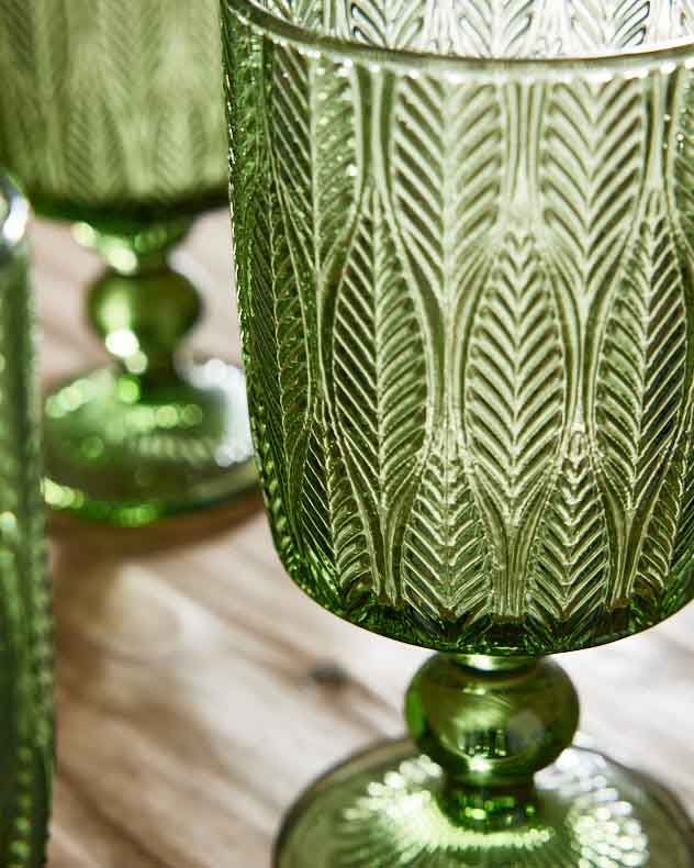 Botanic Green Goblet - Image 5