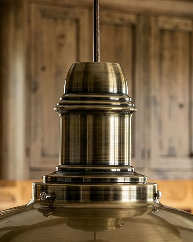 Brass Pendant Light - Image 3