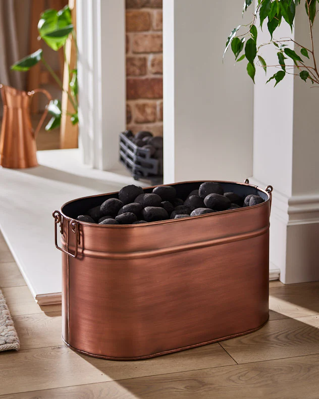 Bronte Copper Coal Bucket - Image 5