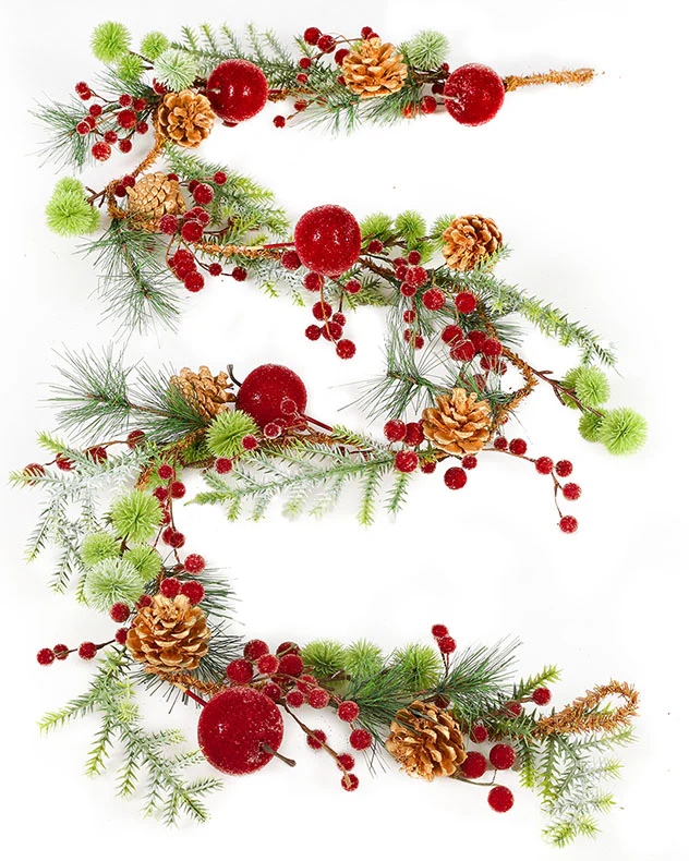 Canterbury Apple Christmas Garland - Image 5
