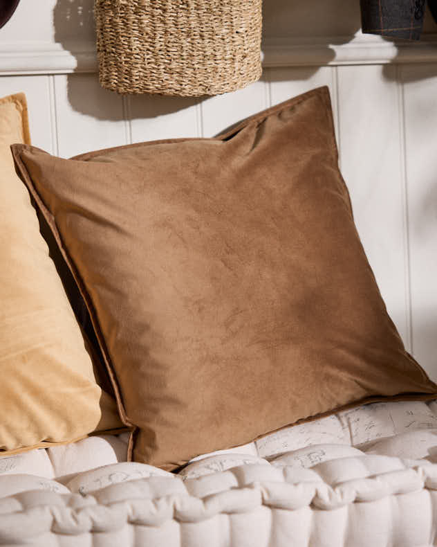 Rich Caramel Soft Cushion
