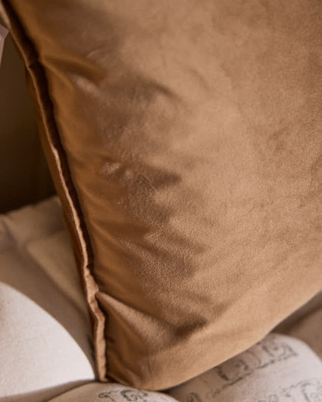 Rich Caramel Soft Cushion - Image 3