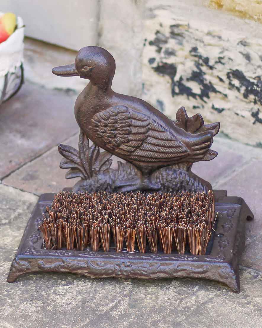 Cast Iron Duck Boot Brush - Image 4