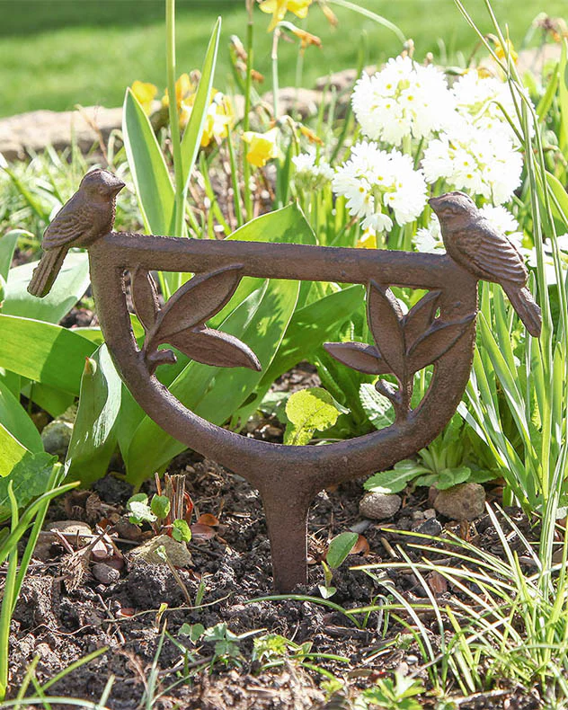 Cast Iron Garden Birds Boot Scraper - Image 3
