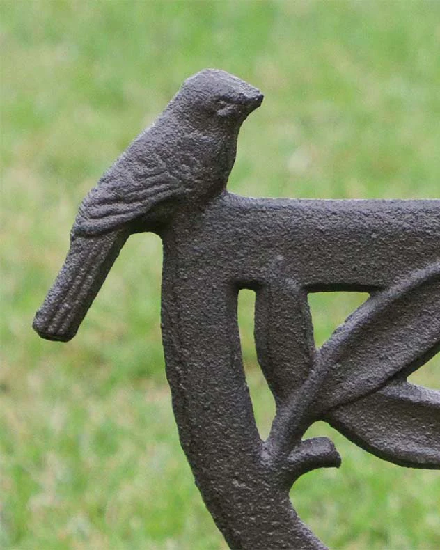 Cast Iron Garden Birds Boot Scraper - Image 4