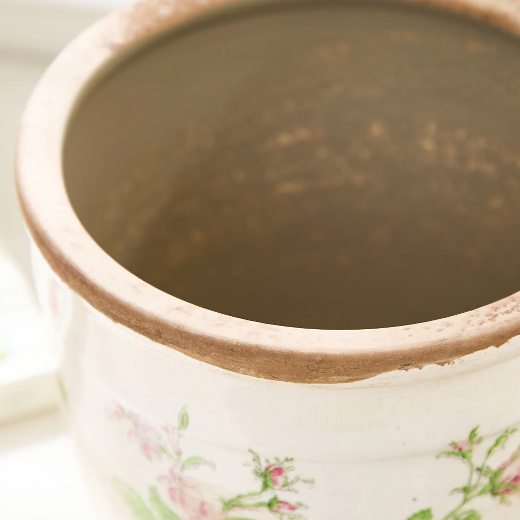 Ceramic Floral Planter - Image 2