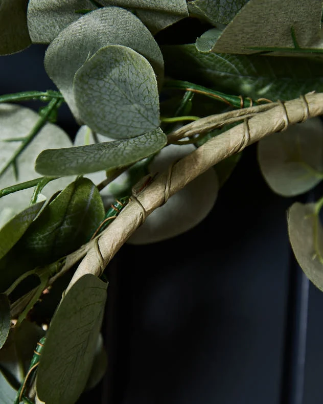 Gold Berry Eucalyptus Wreath - Image 4