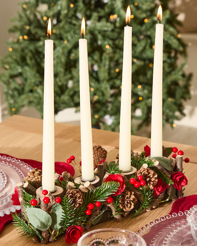 Christmas Rose Candle Holder Collection - Image 4