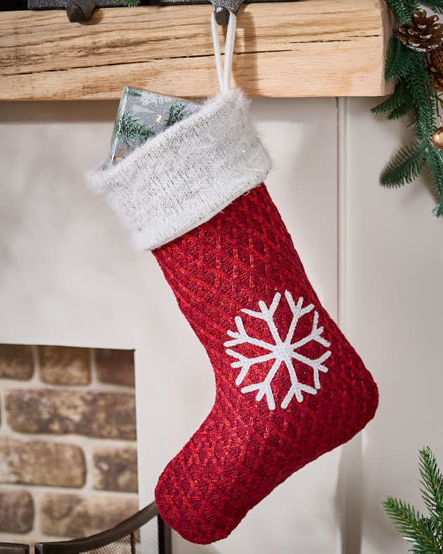 Chunky Knitted Christmas Stockings - Image 8