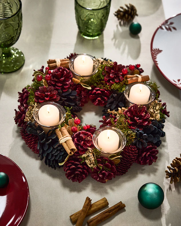 Cinnamon Pine Candle Holders - Image 3