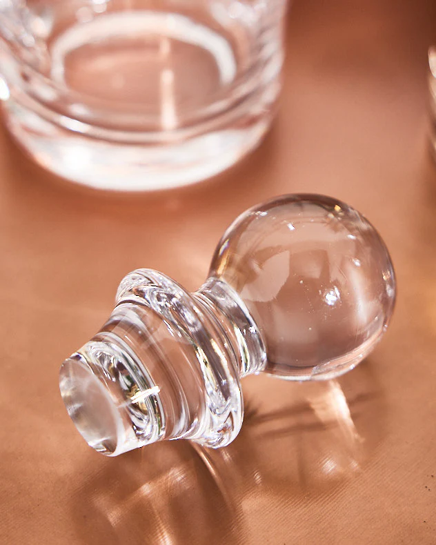 Contemporary Tall Sloped Decanter - Image 4