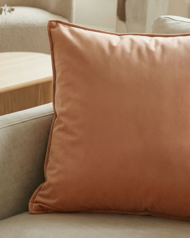 Coral Sunset Soft Cushion - Image 2