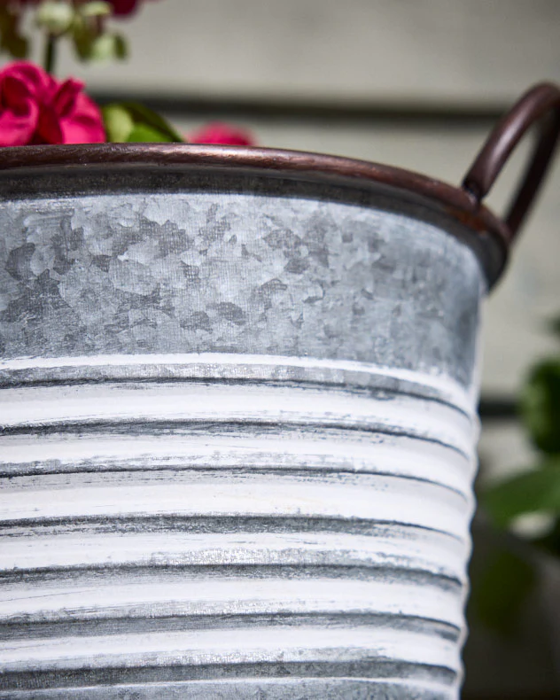 Cordar Two Tone Metal Planter - Image 3
