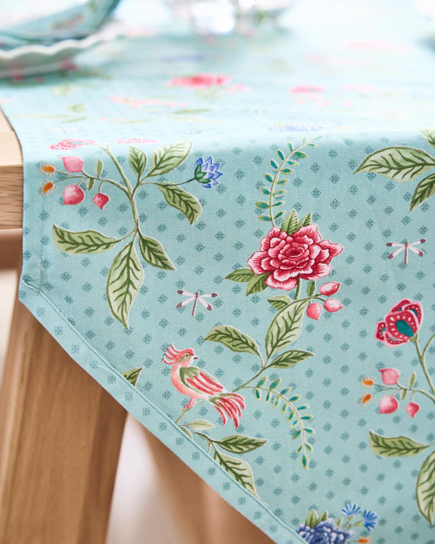Cordelia Floral Cotton Table Runner - Image 4