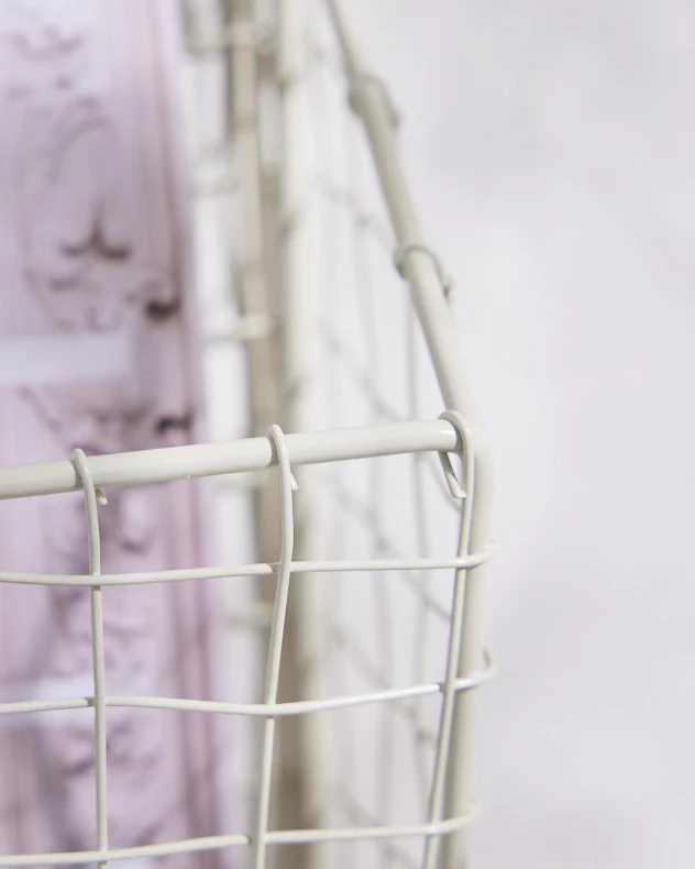 Country Cream Storage Rack - Image 3