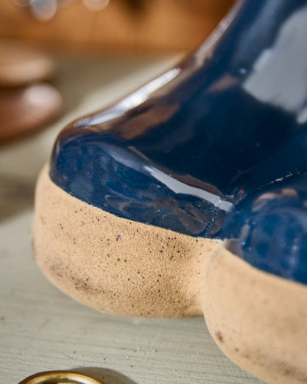 Personalised Small Blue Welly Planter - Image 5