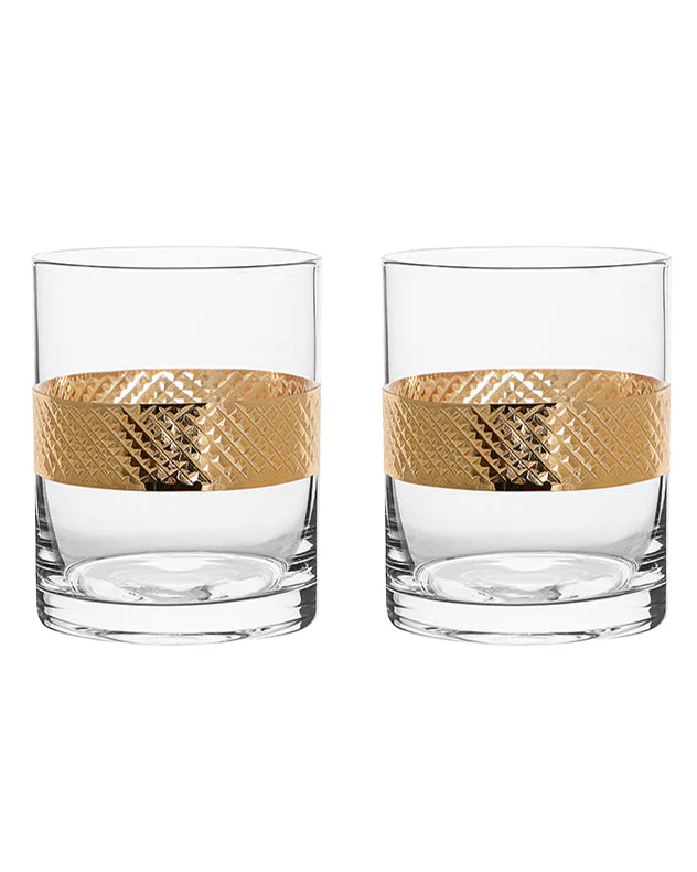 Gold Band Drinks Tumblers - Image 5
